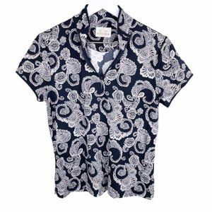 EP Pro Tour Tech Quarter Zip Floral Golf Top